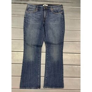 Levis 515 Jeans Womens 34X32 Blue Medium Wash Denim Boot Cut‎